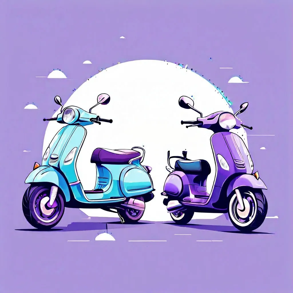 Skuter kontra samochód: Teoretyczne porównanie wyzwań podczas jazdy