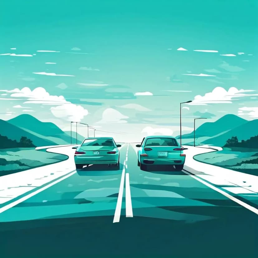 Obstructed Lane Approach: Legal Lane Selection and Yielding