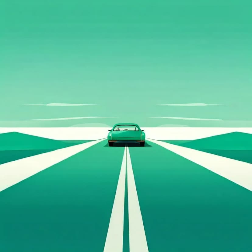 Obraz artykułu Jazda bez oznakowania pasów: Holenderskie zasady dotyczące pozycji i pierwszeństwa