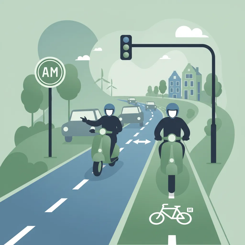 Dutch Driving License Theory Course for Category AM (Moped & Scooter)