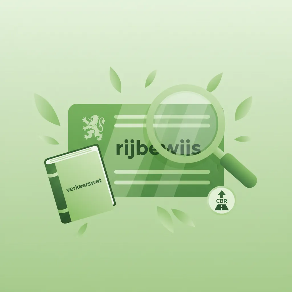 Core Legal Terminology (verkeerswet, CBR, rijbewijs) lesson overview image