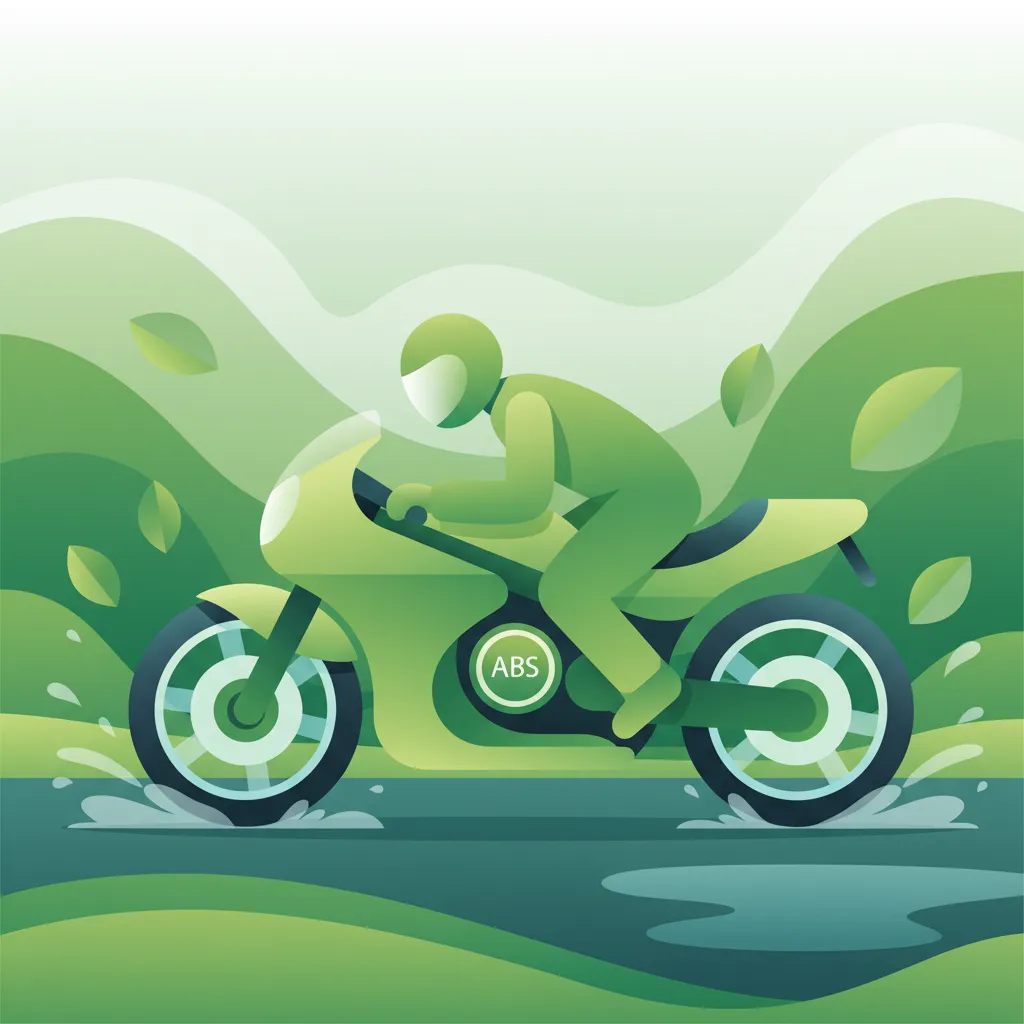 ABS Functionality and Limitations on Motorcycles lesson overview image