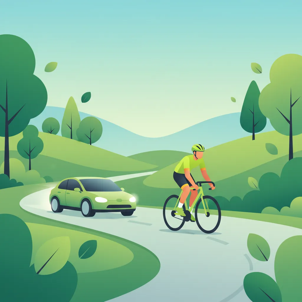 Dutch Motorcycle Theory (A2): Being Visible: Defensive Road Positioning