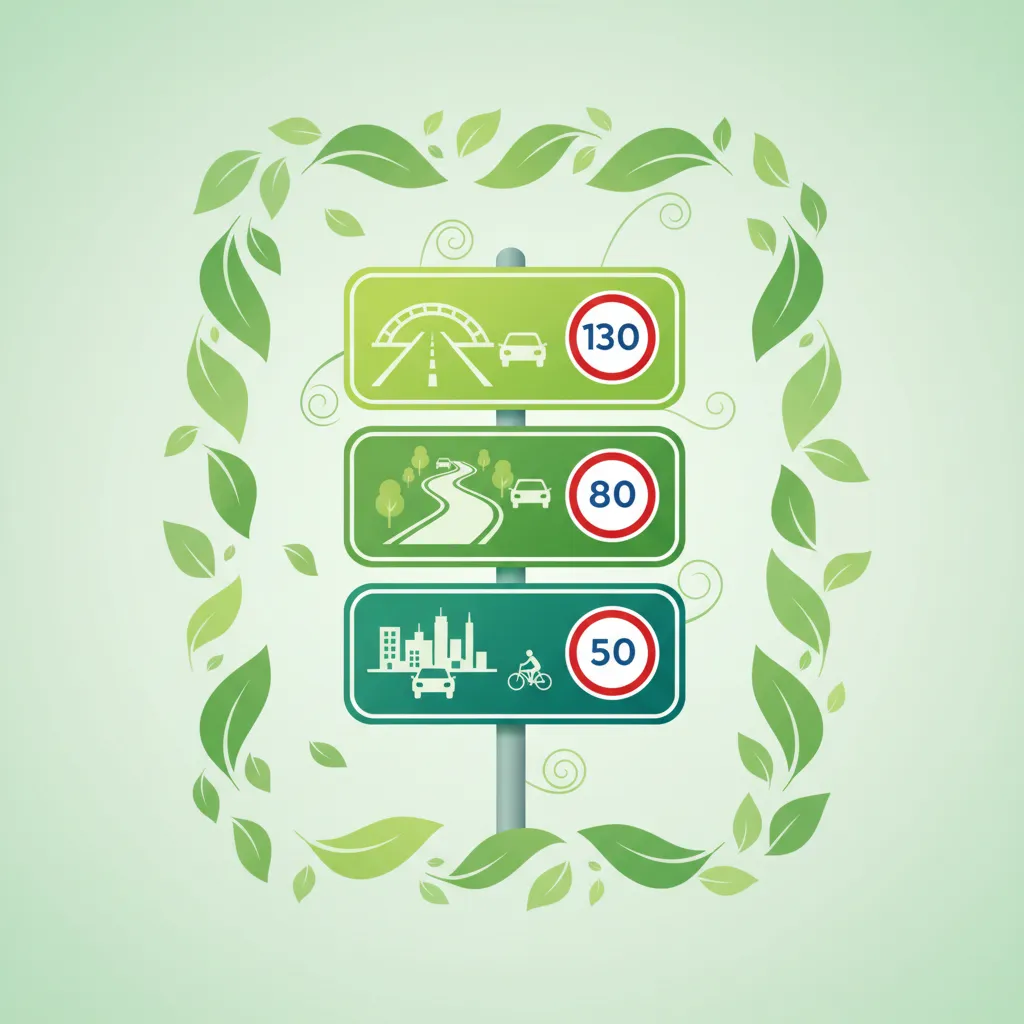 Dutch A1 Motorcycle Theory: Speed Limits per Road Category