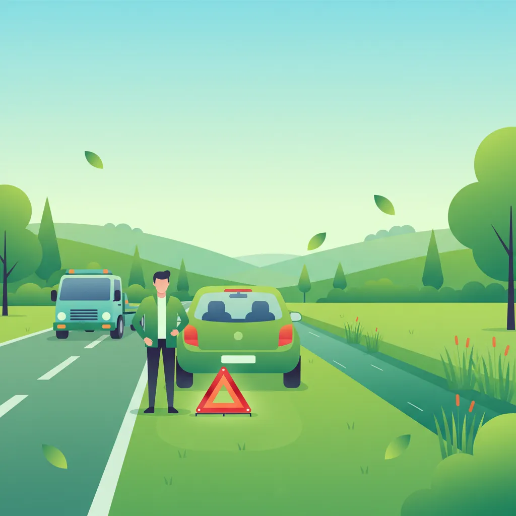 Duties after a Roadside Breakdown lesson overview image