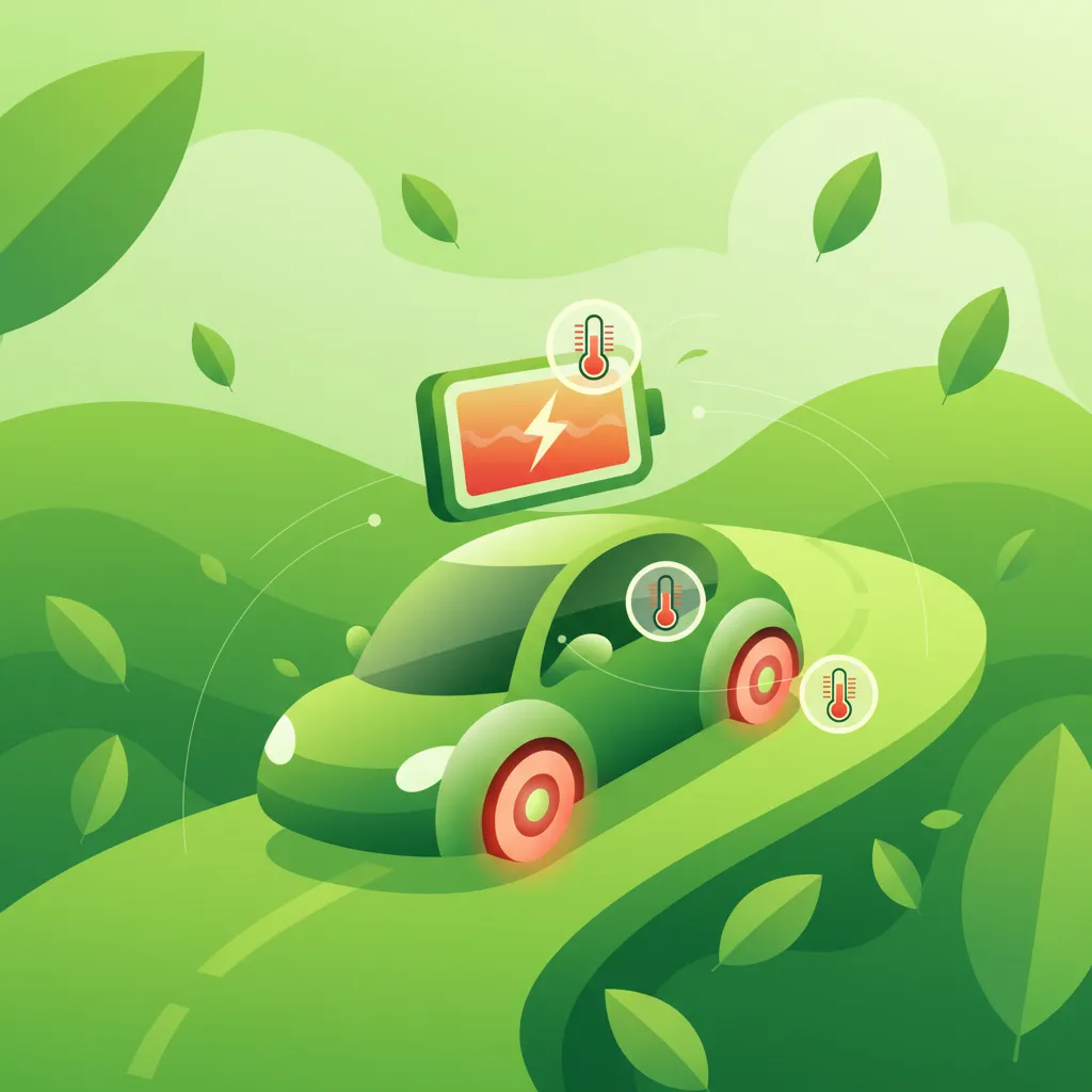 Temperature Impacts on Tire Grip and Battery Range lesson overview image