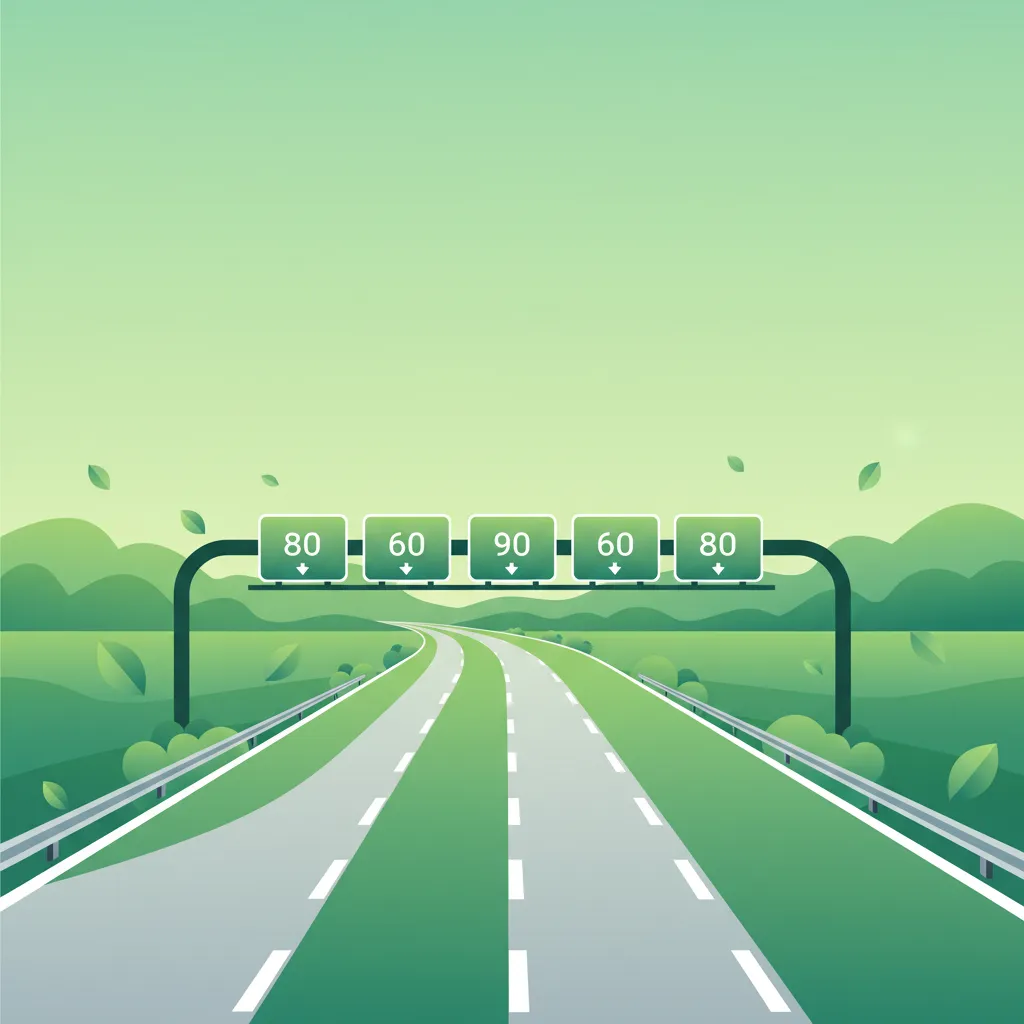 Dutch Motorcycle Theory (A2): Variable Speed Limits and Dynamic Road Conditions