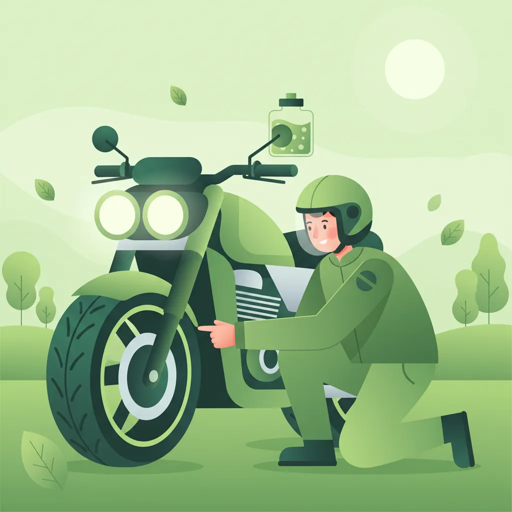 Dutch A1 Motorcycle Theory: Pre-Ride Inspection Checklist (Lights, Tires, Fluids)