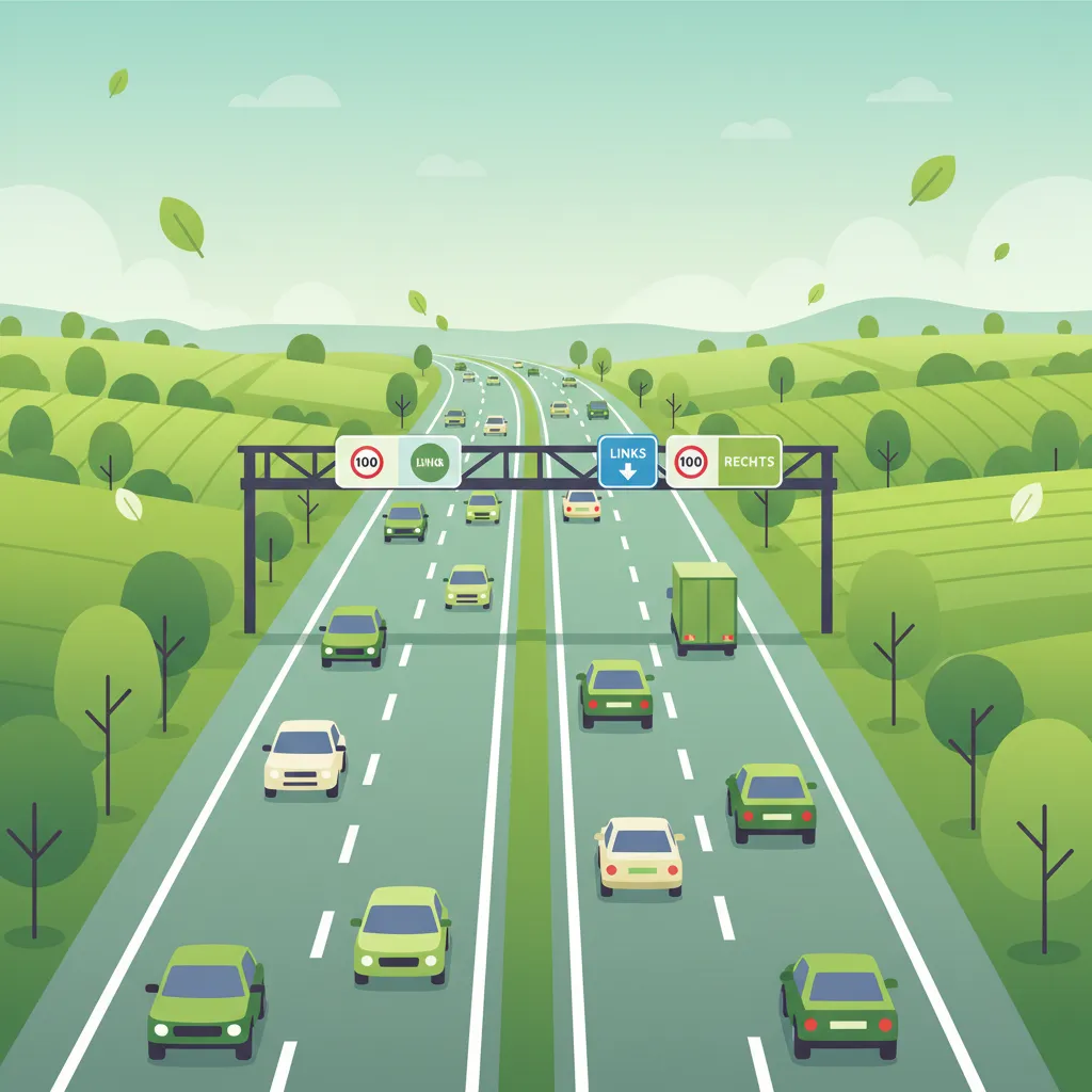 Dutch Motorway Law (snelwegwet) and Lane Discipline lesson overview image