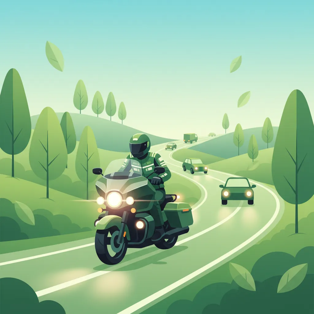 Advanced Use of Motorcycle Lighting for Conspicuity lesson overview image