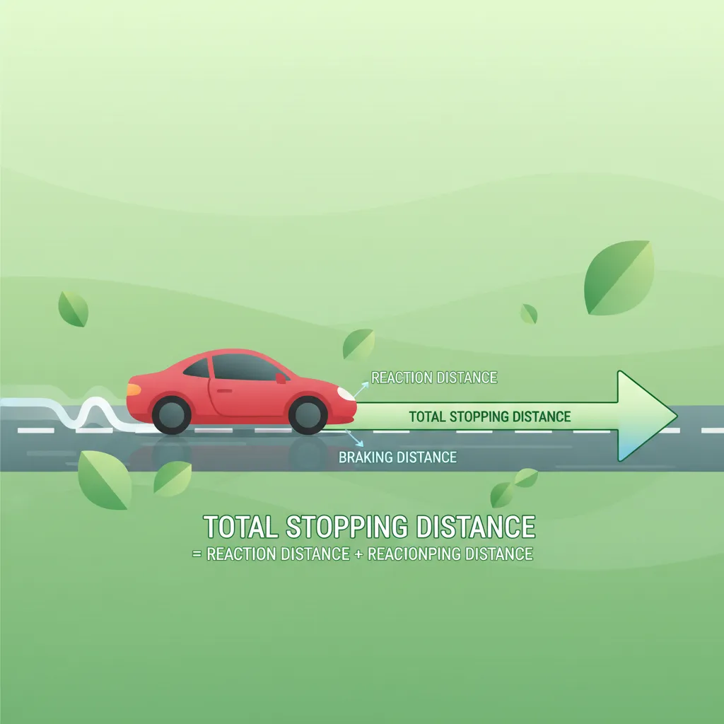 Calculation of Stopping Distances lesson overview image
