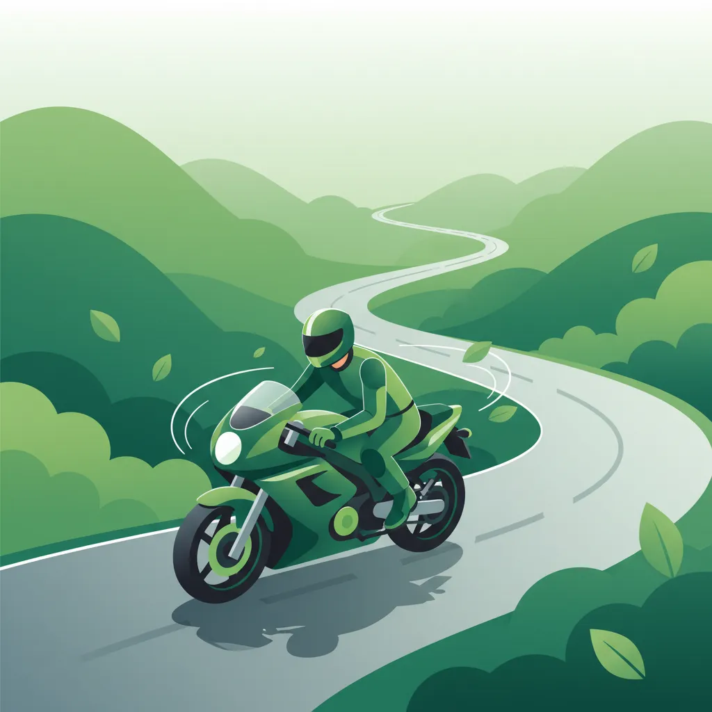 Cornering Techniques and Lean Angles lesson overview image