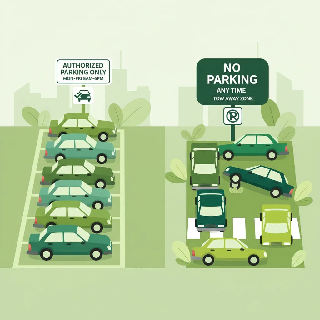Stopping and Parking Rules lesson overview image