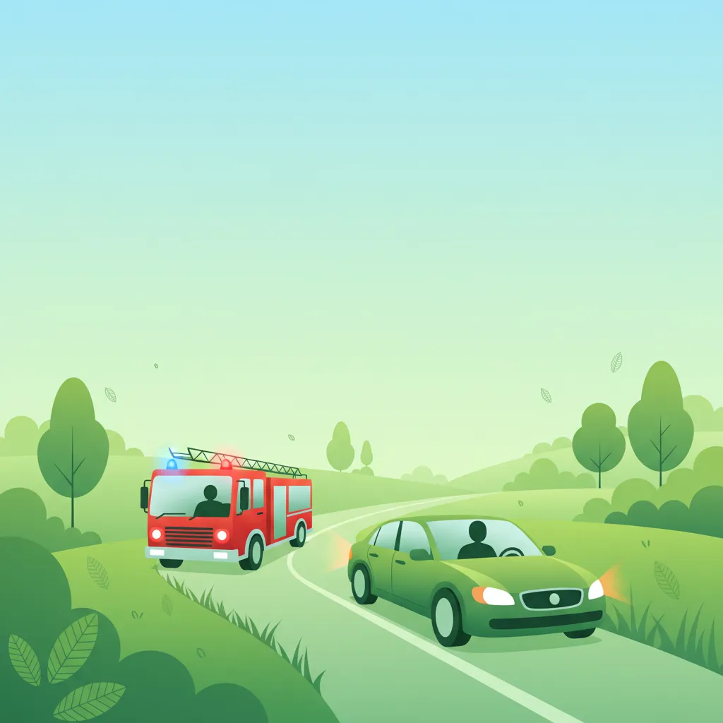 Dutch Motorcycle Theory A: Yielding to Emergency Vehicles (noodvoertuigen)