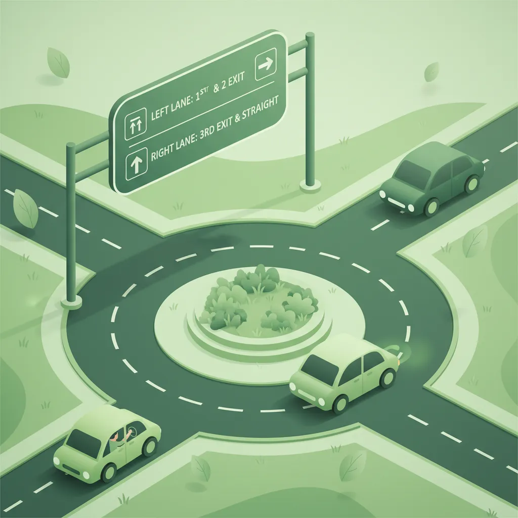 Roundabouts and Traffic Circles lesson overview image
