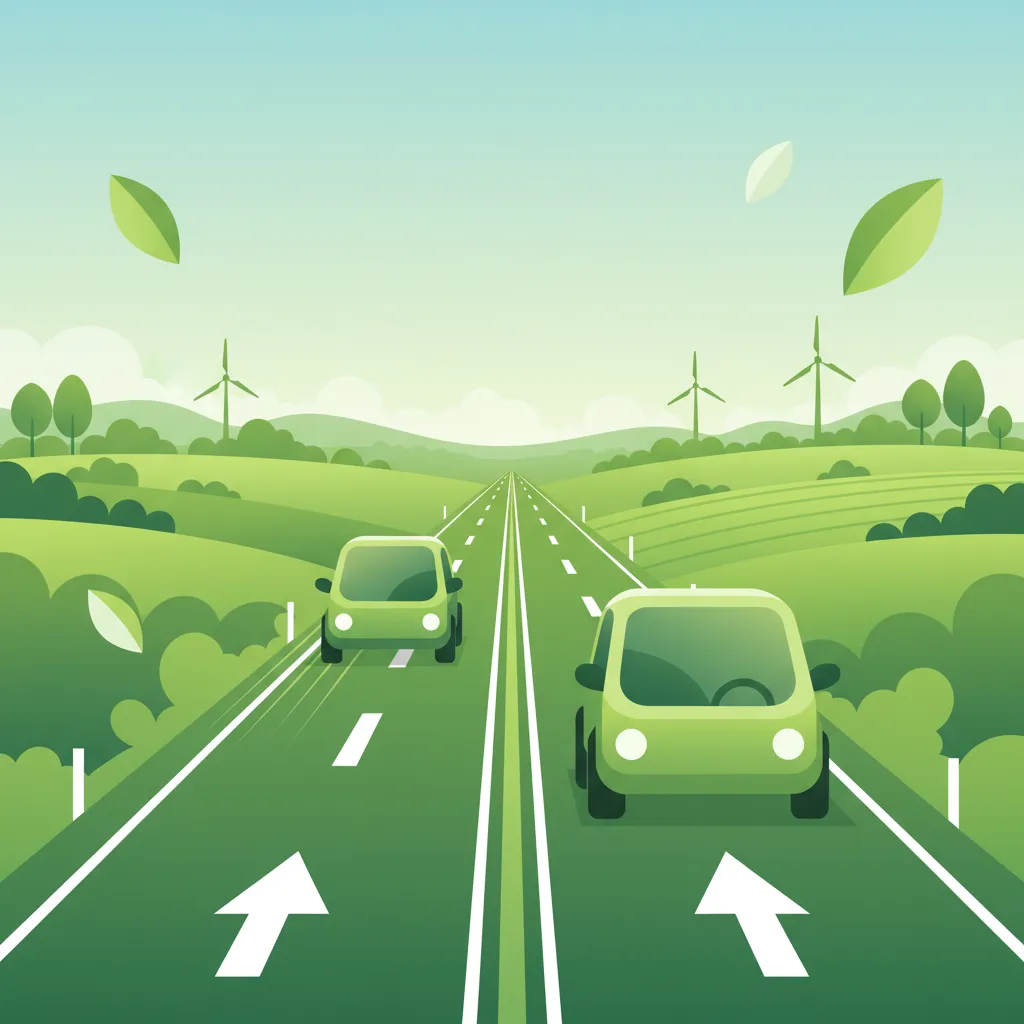 Use of Road Markings and Lane Discipline lesson overview image