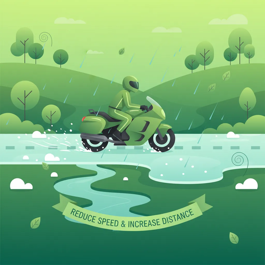 Dutch Motorcycle Theory A: Riding in Rain, Snow, and Ice (ijs, sneeuw, regen)