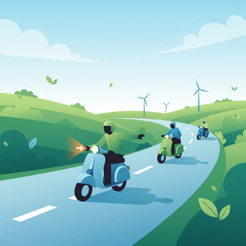 Safe Group Riding for Mopeds in Dutch Traffic