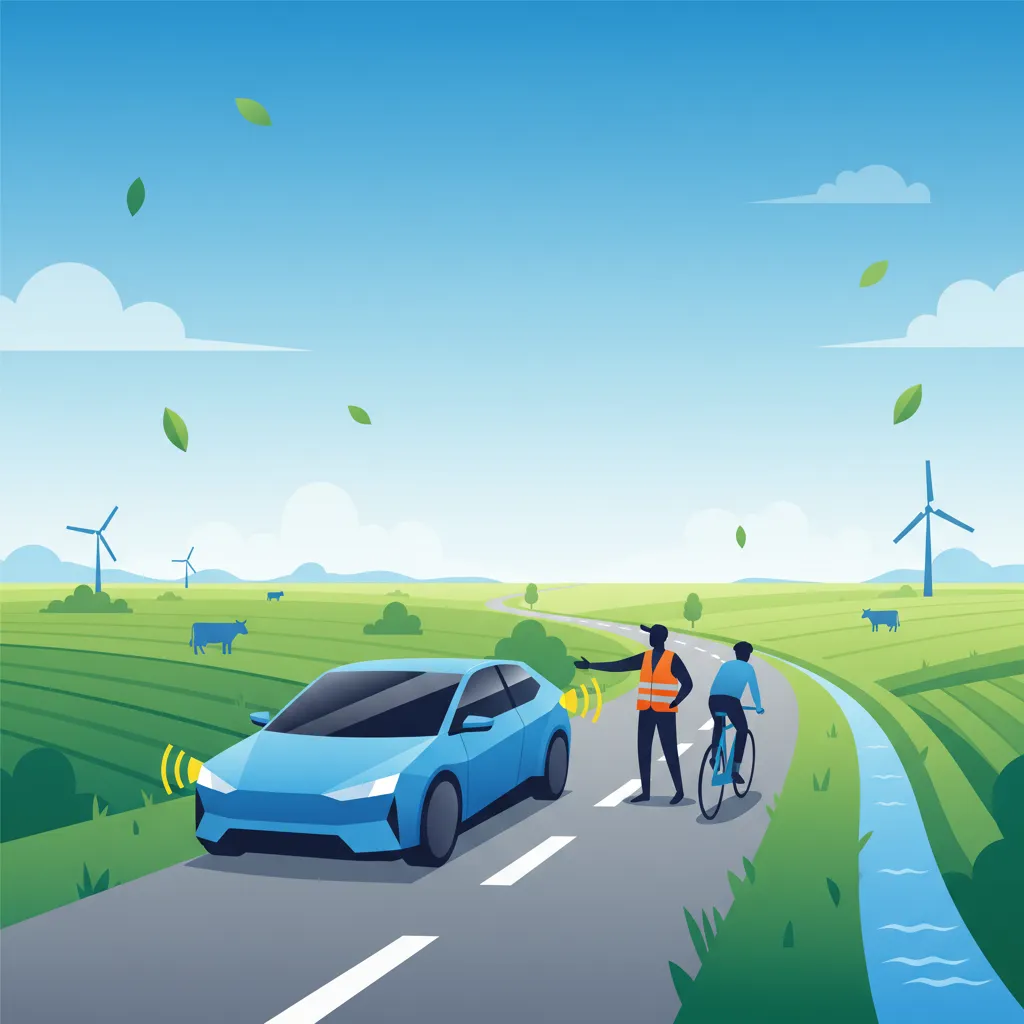 Dutch Driving Theory: Emergency Response, Hazard Lights & Safe Stopping