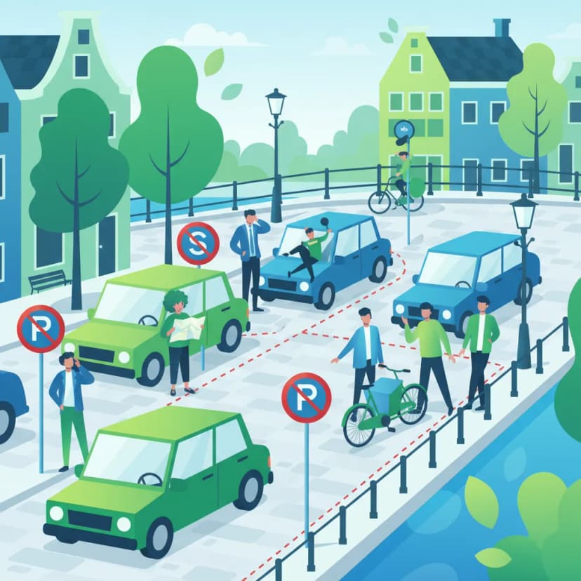 Prohibited Parking and Stopping Zones in the Netherlands