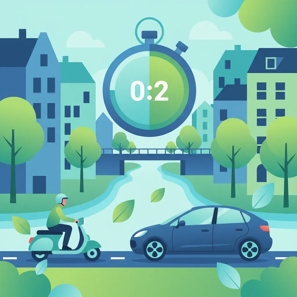 Safe Following Distances for Mopeds in Dutch Traffic