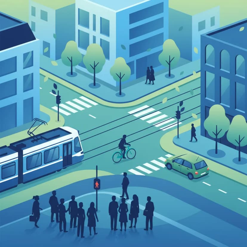 Pedestrian Signals and Priority at Dutch Intersections