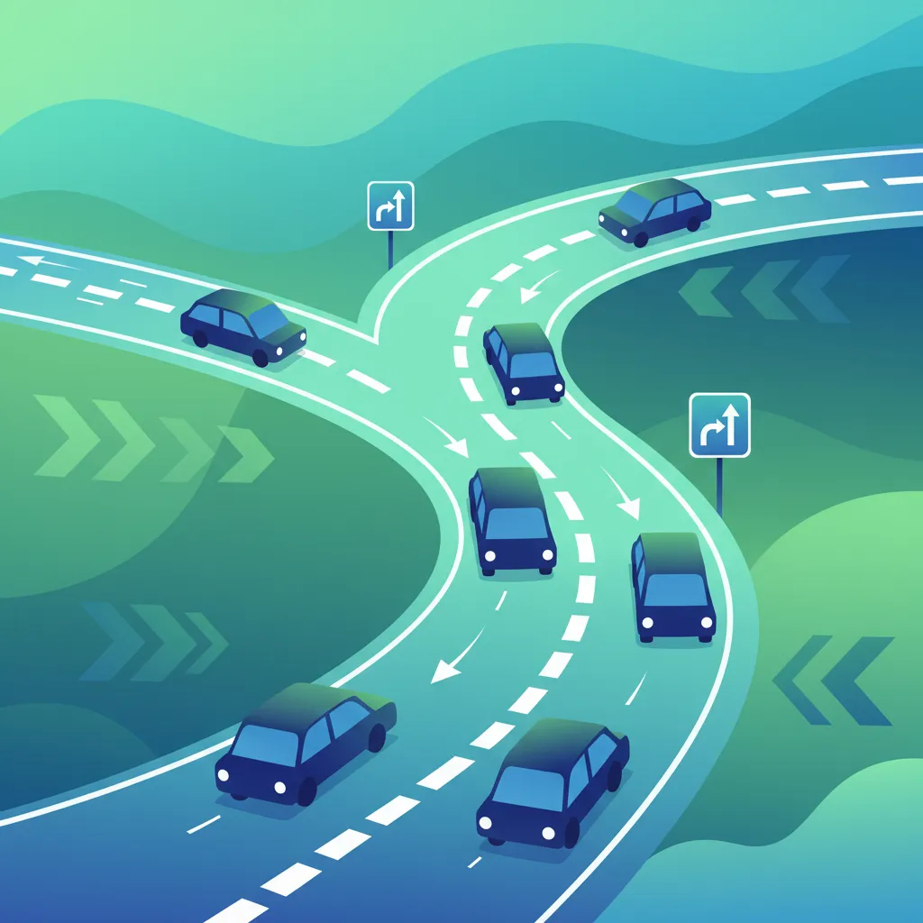 Dutch Lane Reduction & Zipper Merging: Essential Rules for Your Driving Exam