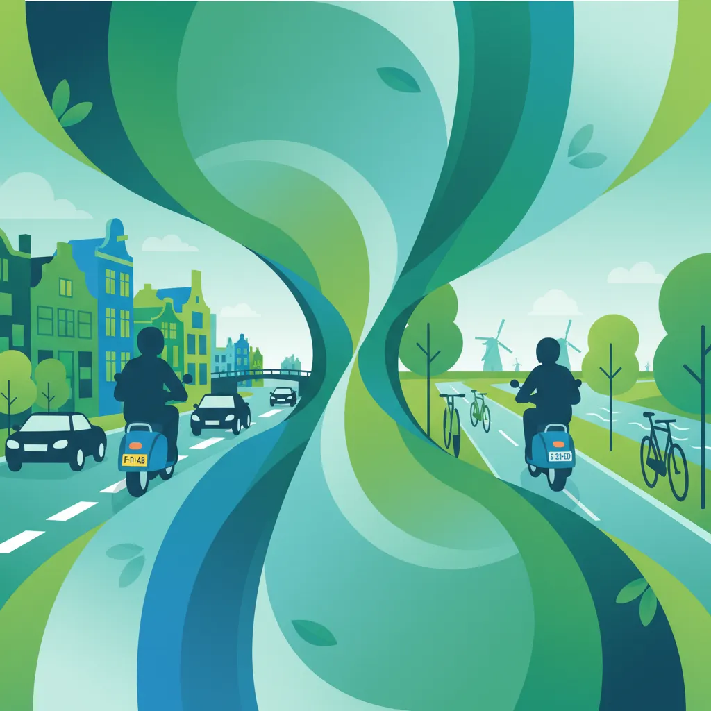 Blue vs. Yellow Plate: Moped Rules in the Netherlands