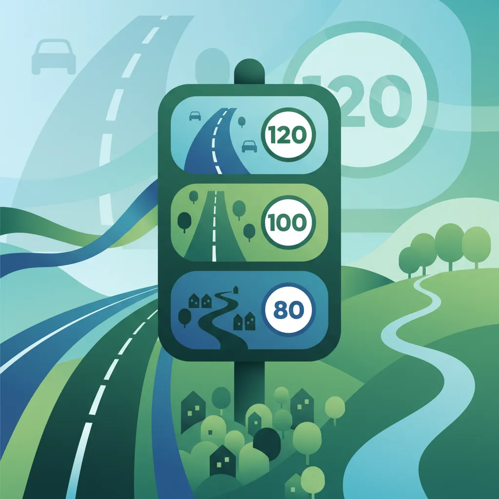 General Speed Limits for Dutch Driving Theory