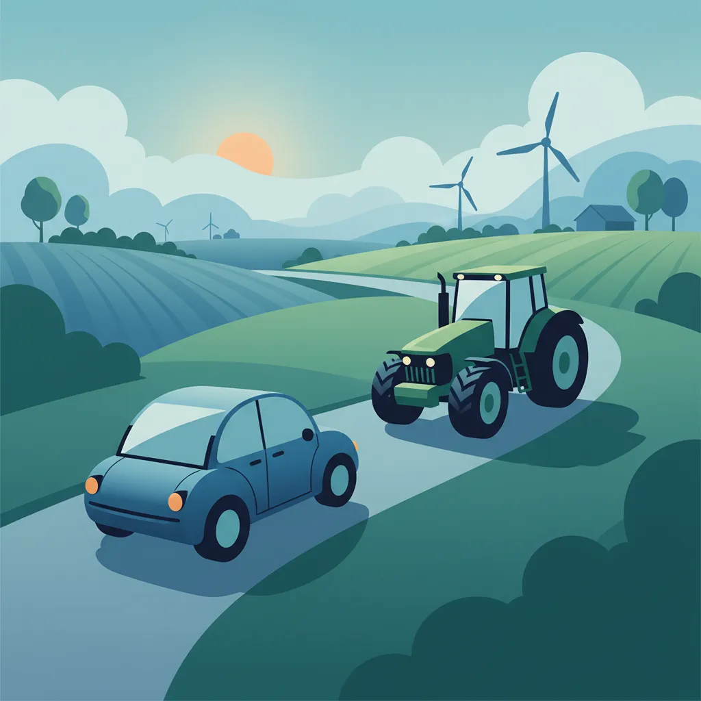 Practice Rules for Agricultural & Slow Vehicles for the Dutch Driving Theory Exam