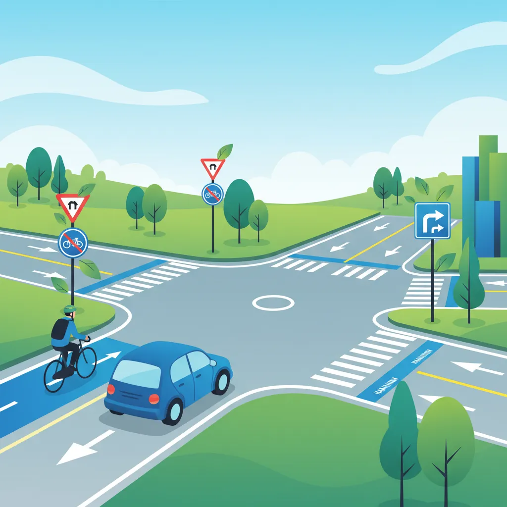 Mastering Priority at Unusual Dutch Intersections for Your Driving Exam