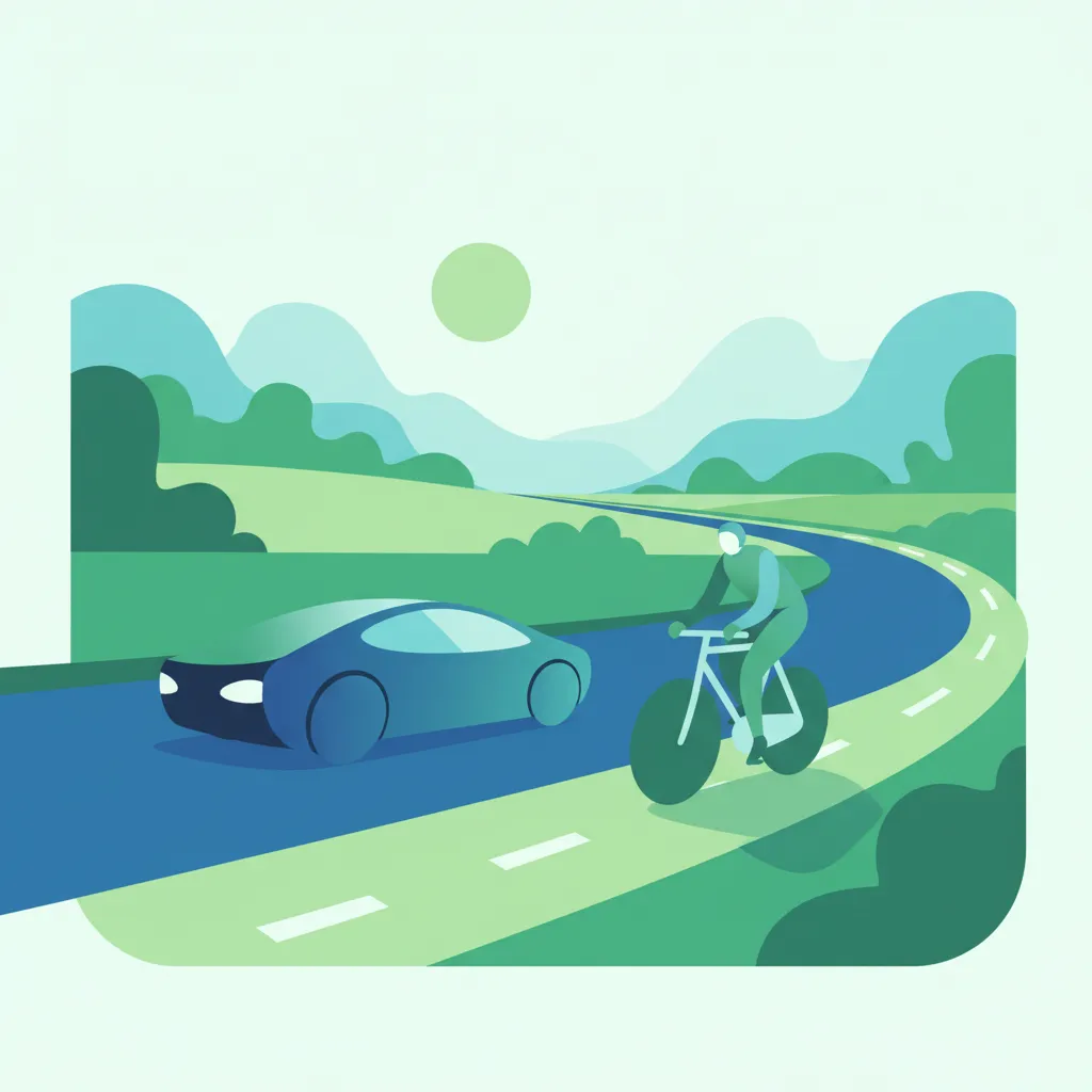 Master Safe Overtaking of Cyclists for Your Dutch Driving Theory Exam