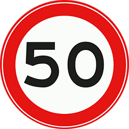 Image for the A1 road sign