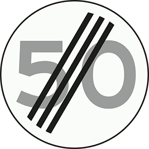 Image for the A2 road sign