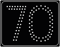 Image for the A3 road sign