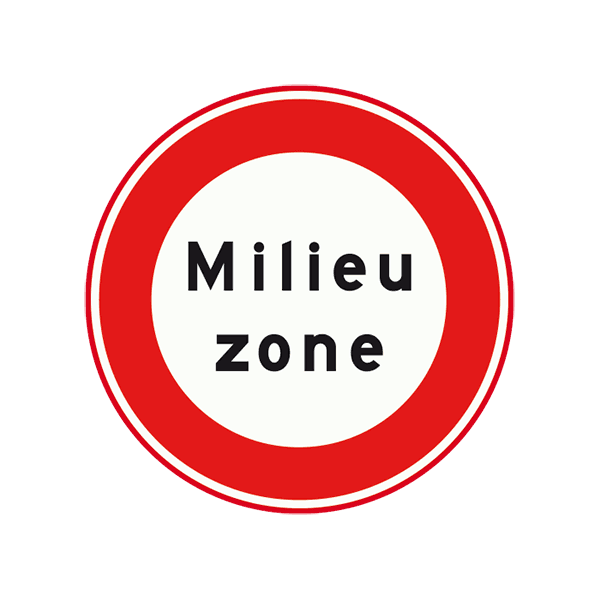 C22a - Environmental Zone — Diesel Restrictions road sign