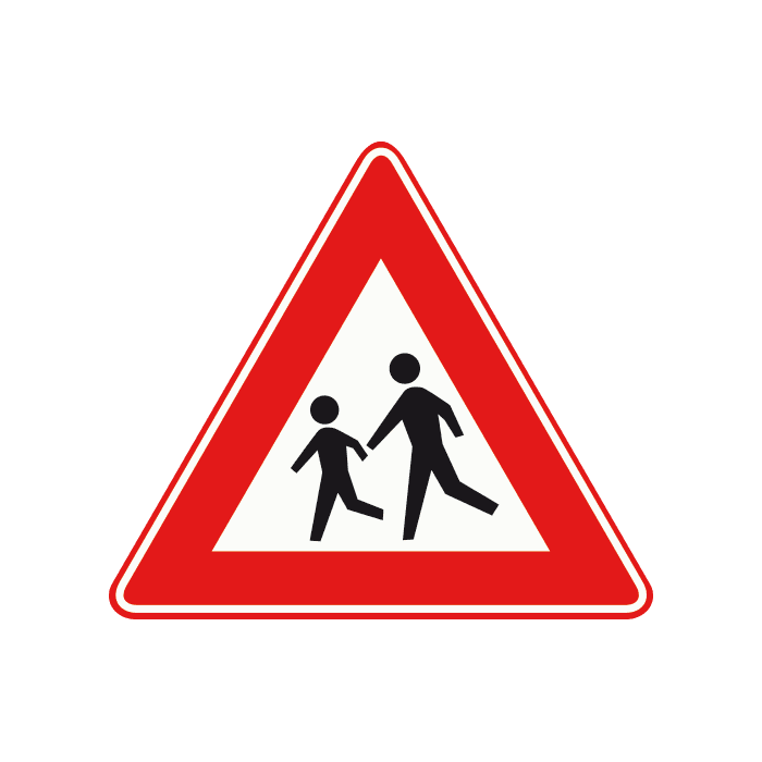 J21 - Children road sign