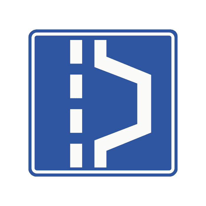 L14 - Lay-By (Emergency Refuge) road sign