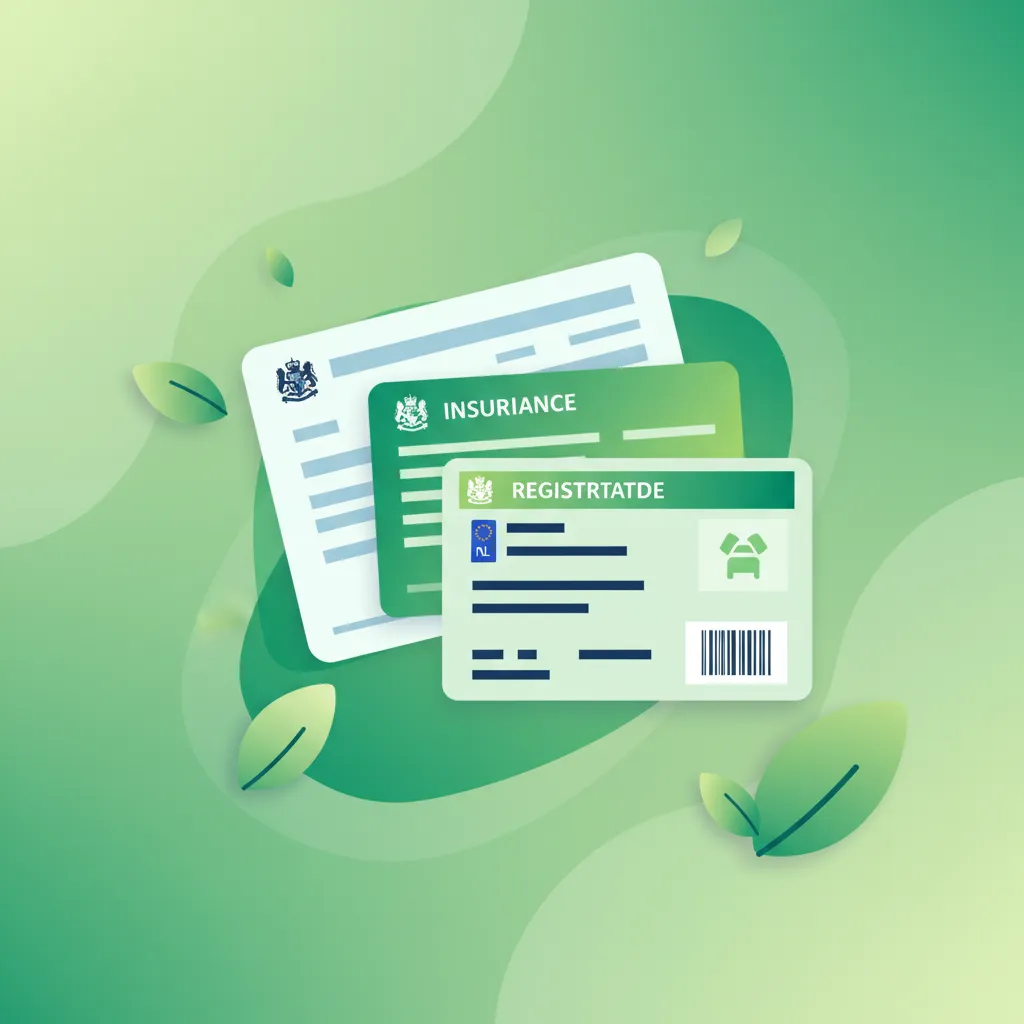 Required Documentation (rijbewijs, verzekeringsbewijs, kenteken) driving theory lesson