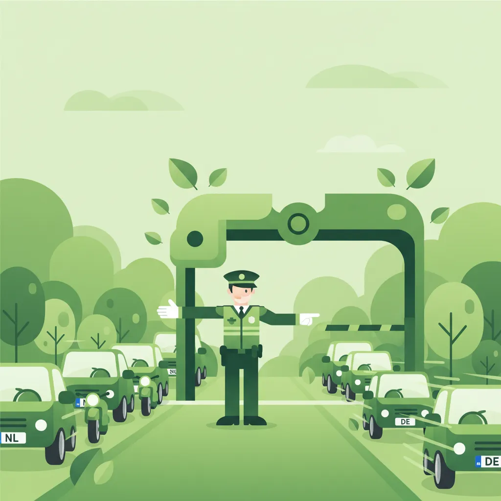 Cross-Border Riding Regulations (EU-rijregels) driving theory lesson