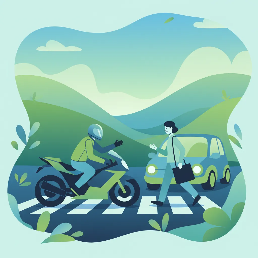 Ethical Riding Behaviour driving theory lesson