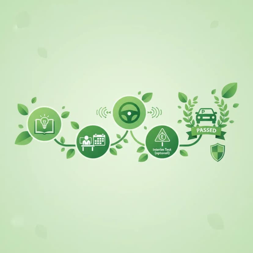 Licensing Process and Examination Structure driving theory lesson