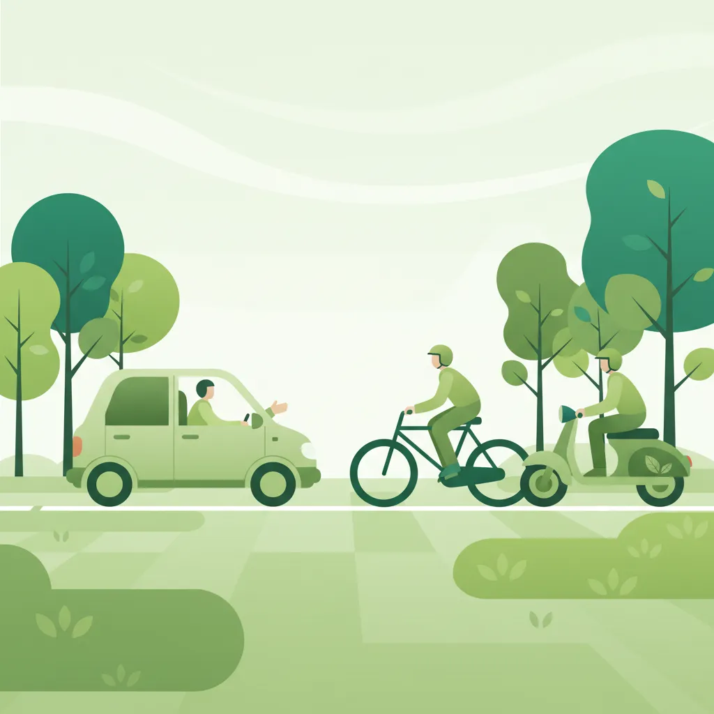 Interacting with Cyclists and Mopeds lesson overview image