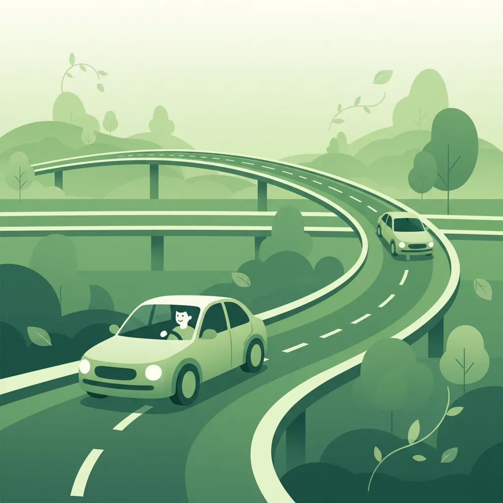 Entry and Exit Ramps (op- en afritten) driving theory lesson