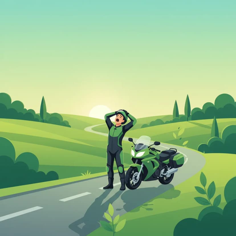 Recognizing and Managing Rider Fatigue driving theory lesson