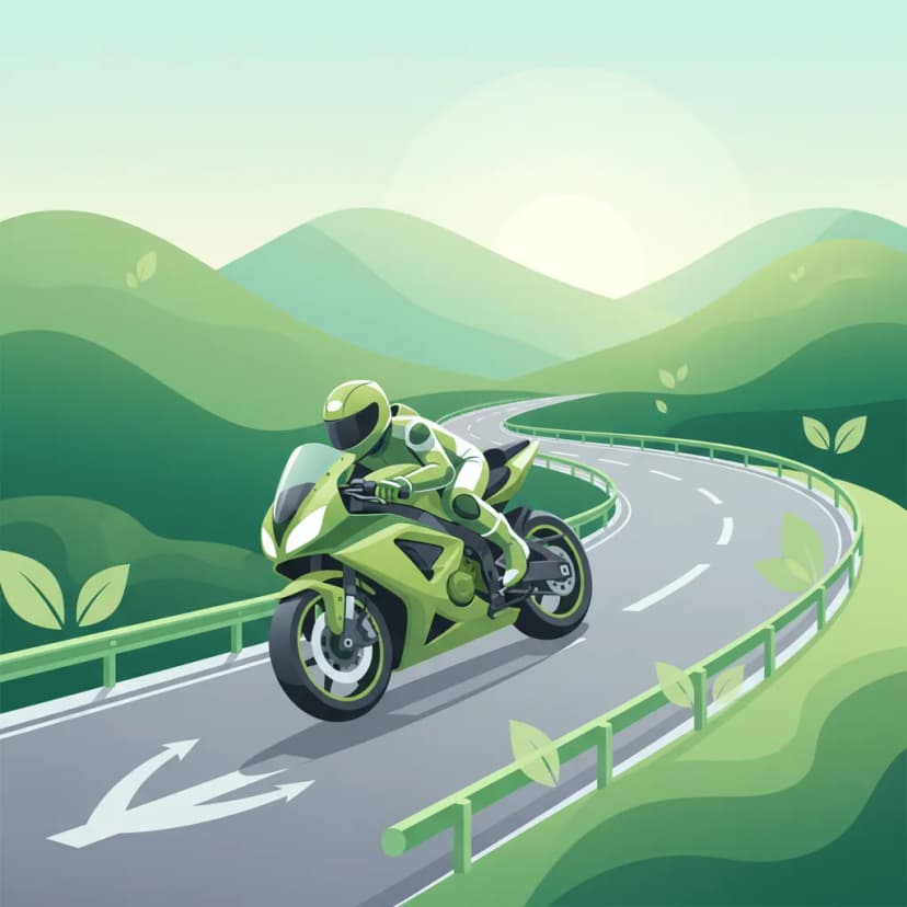 Body Positioning and Lean Angle Management driving theory lesson