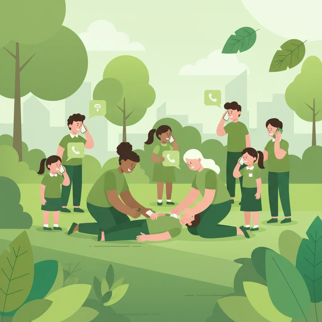 First Aid and Contacting Emergency Services lesson image