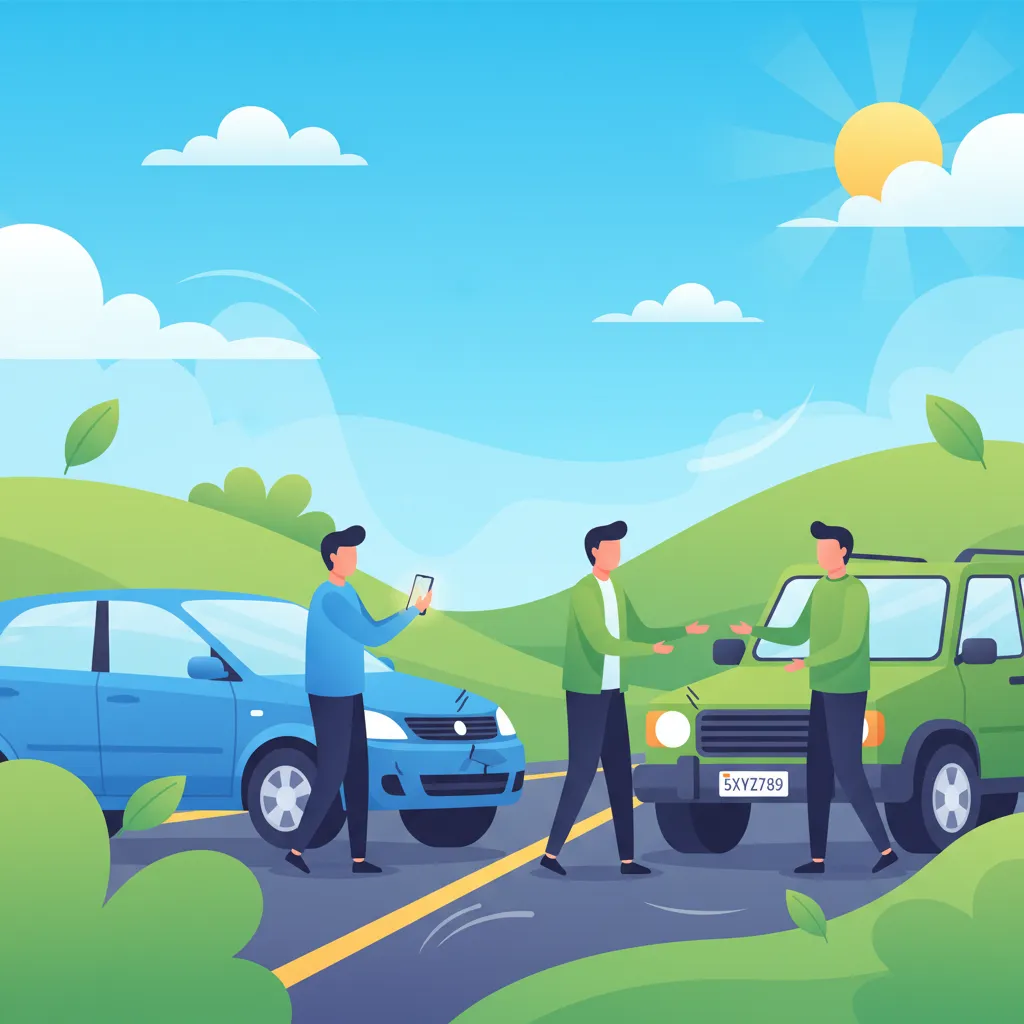 Post-Accident Procedures and Reporting (ongevalrapportage) driving theory lesson