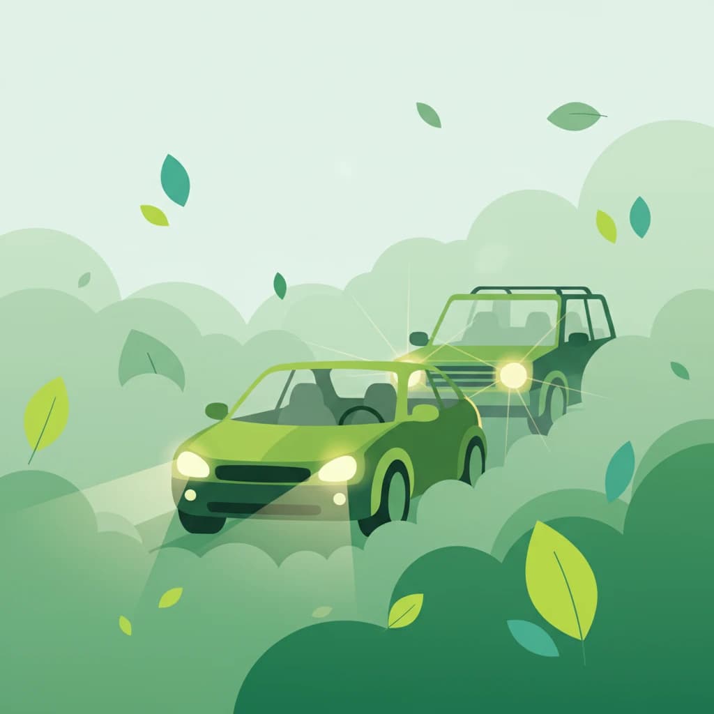 Fog Lights and Hazard Warning Lights lesson overview image