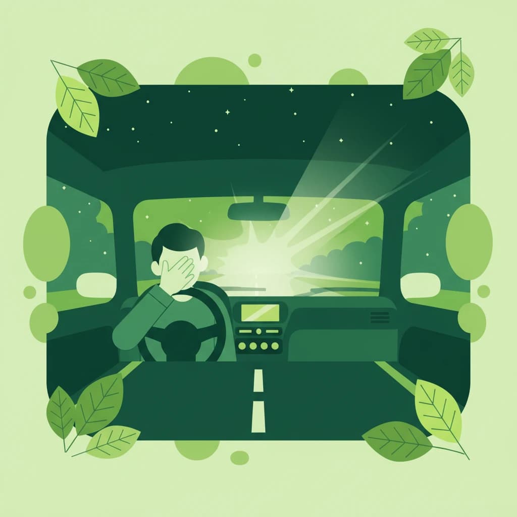 Dutch Driving Theory B: Visibility: Seeing, Being Seen, and Glare